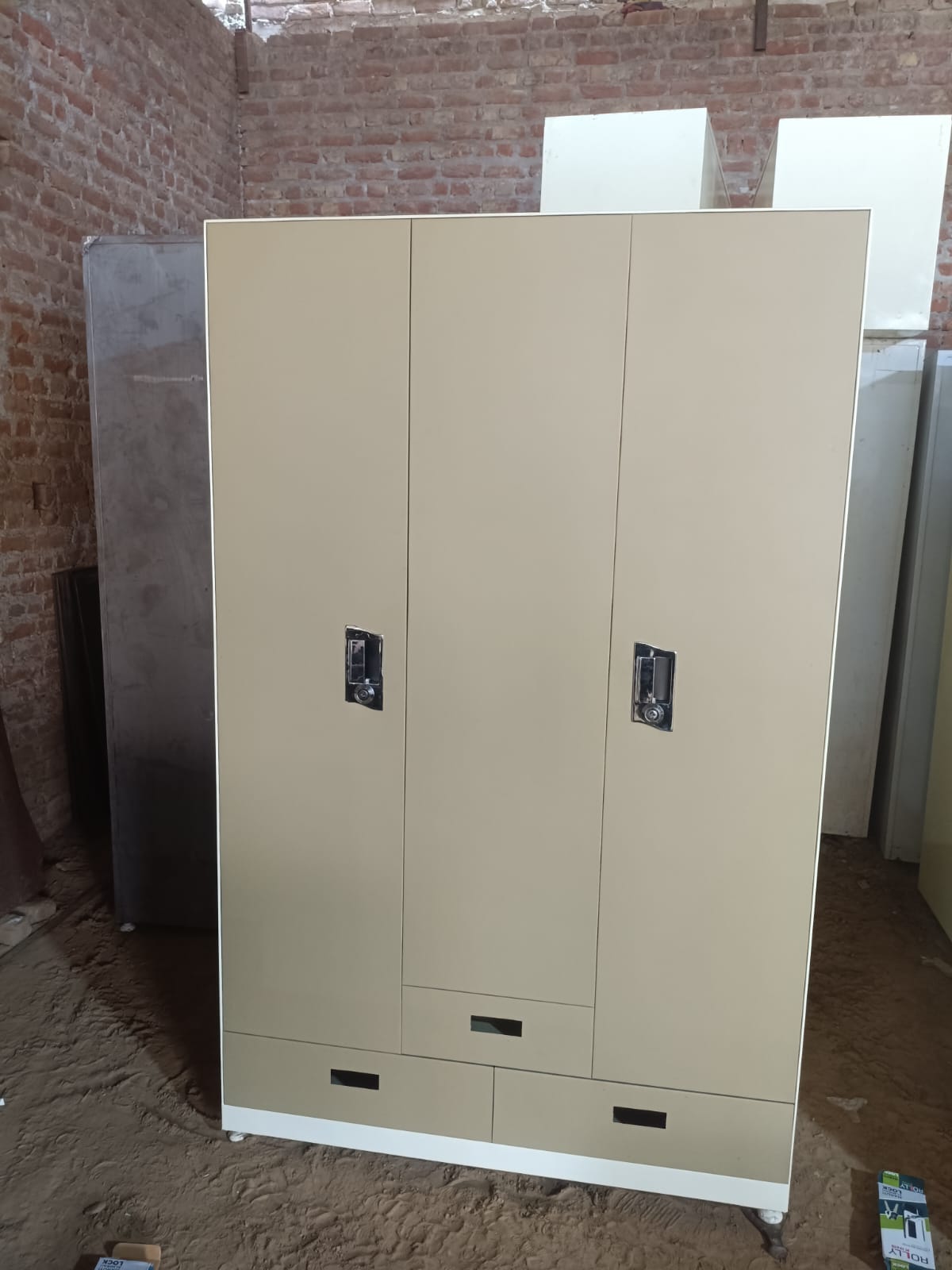 Luxury Iron Almirah (3 Door)